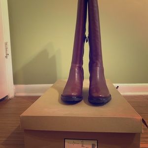 New Cole Haan Parson Boots Chestnut Waterproof 8.5